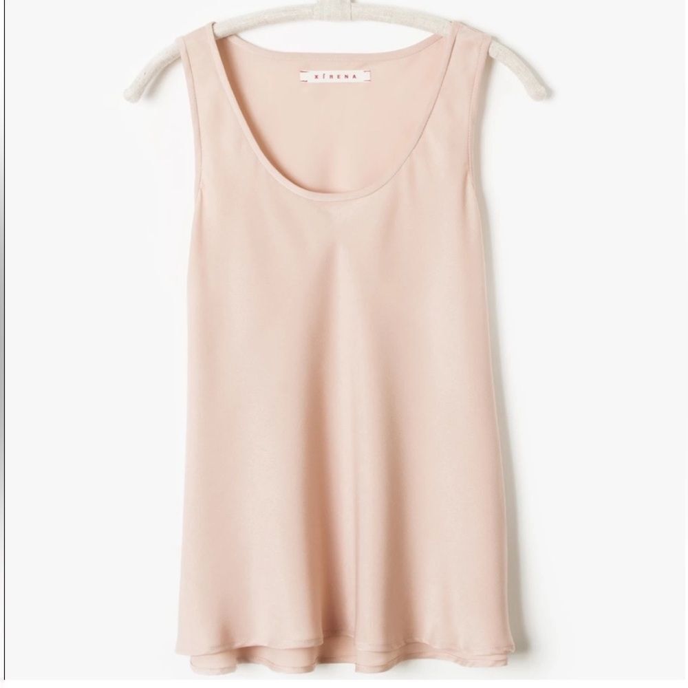 Xirena Bella Nude Blush Basic Tank Top, Size Medium,‎ NWT